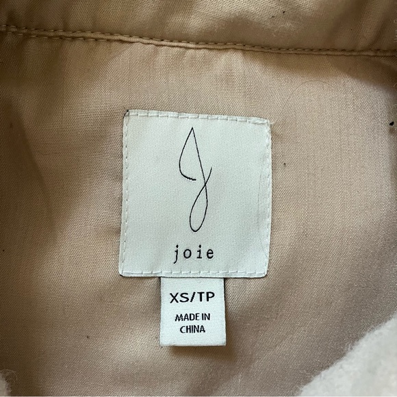 Joie Oversized Shacket in Sand Color - Picture 3 of 4